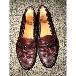 Allen Edmonds 'Maxfield' Tassel Loafers Brown Size 10